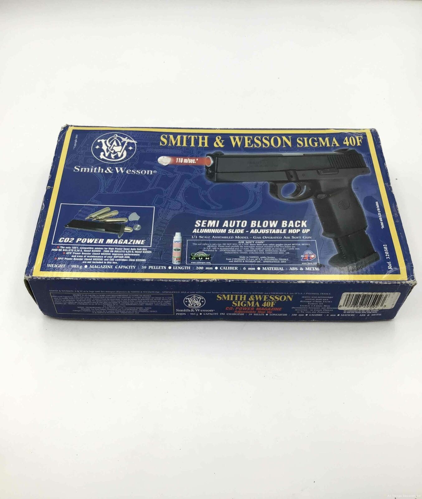 Smith & Wesson Sigma 40f C02 Powered