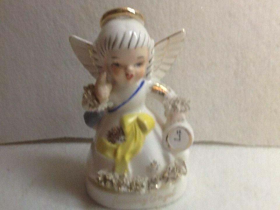 Napco JANUARY angel figurine