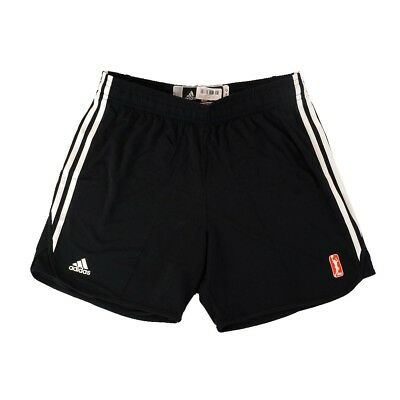 Adidas WNBA Team Issued Player Pro Cut Authentic Practice Black Shorts Women's