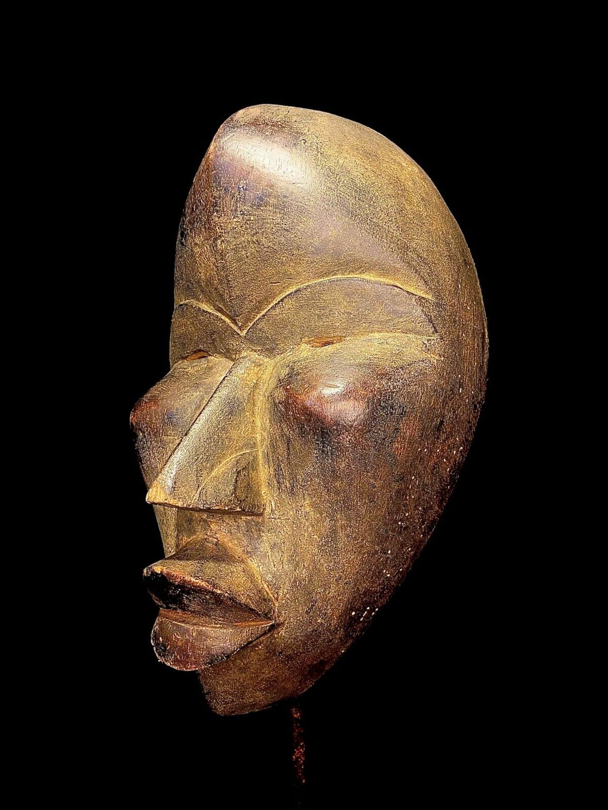African Face Mask African Tribal Art Wooden Coast Dan Mask- 1943
