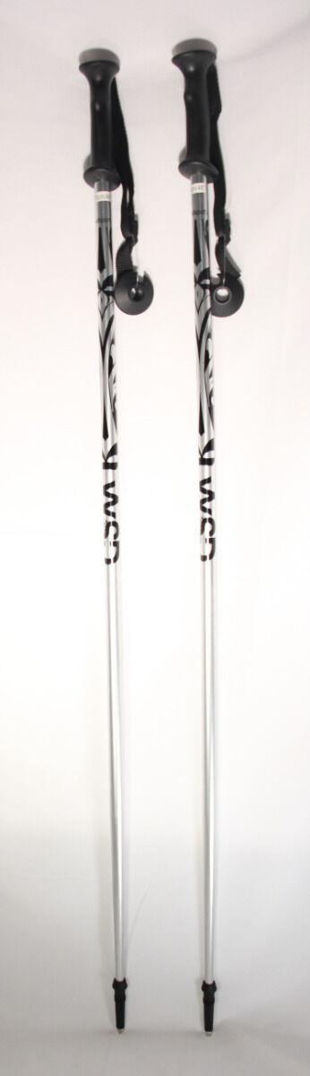 Wsd Ski Poles Adult 2019/20 Model  Aluminum Silver Ski Poles Pick Size New