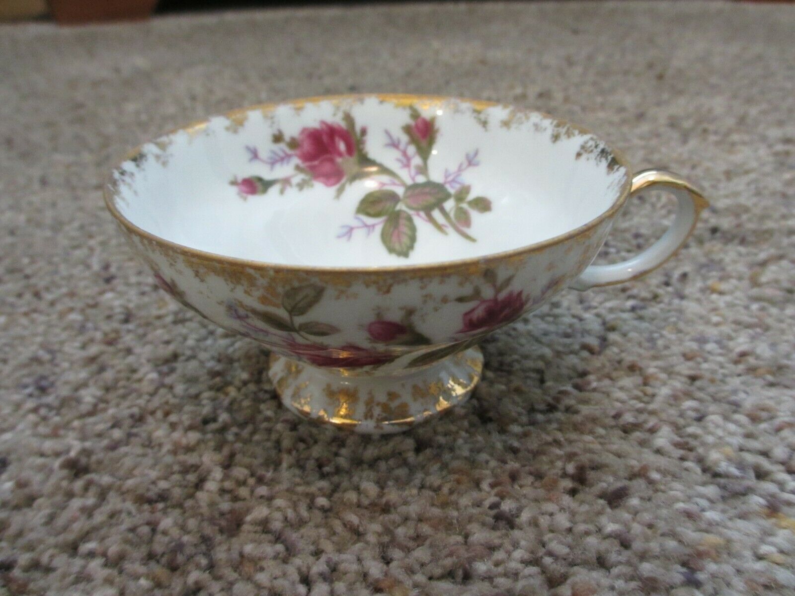 Vintage Napco China Hand Painted Tea Cup