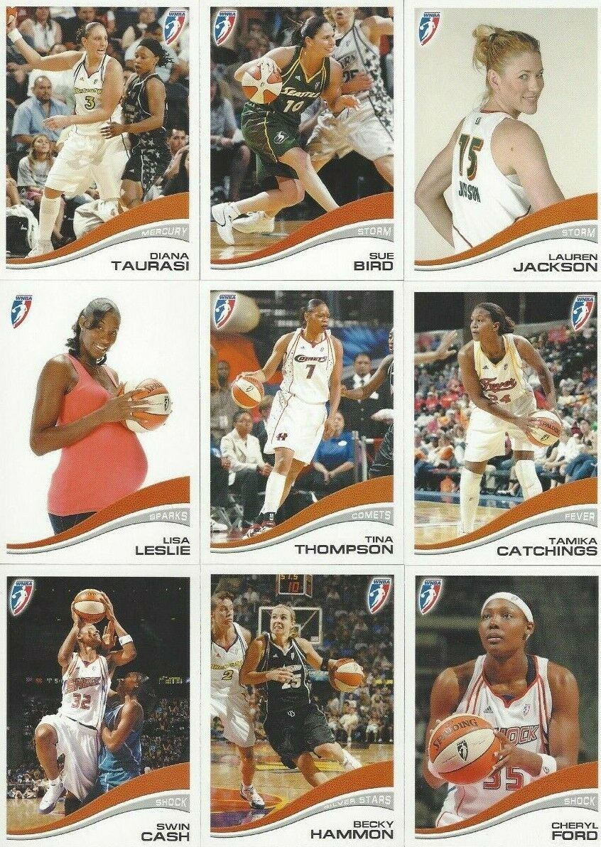2007 RITTENHOUSE WNBA PARALLEL UNIQUELY NUMBERED # / 333 CARDS *YOU PICK* STARS!